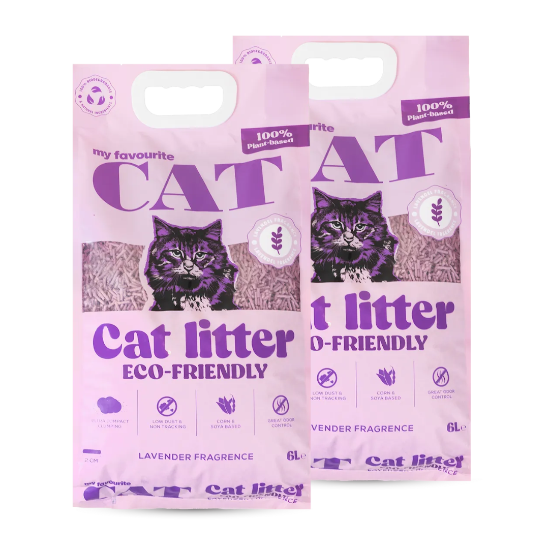 My favourite CAT Eco-Friendly Cat Litter - Lavender