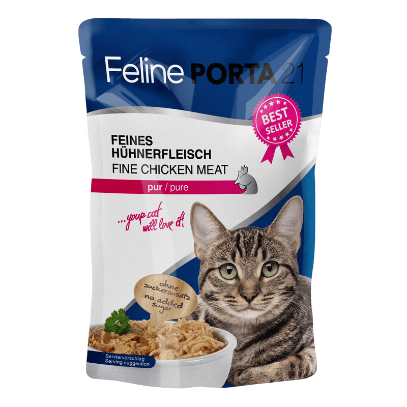 Feline Pure Chicken Cat Pouch 100 g