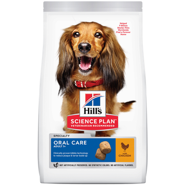 Hills Science Plan Canine Adult Oral Care Chicken - Dry Dog Food
