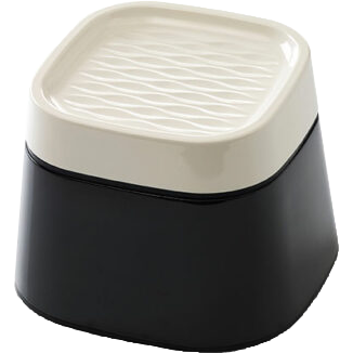 Matskål Ergo Cube Black 22x22x16cm 22x22x16cm