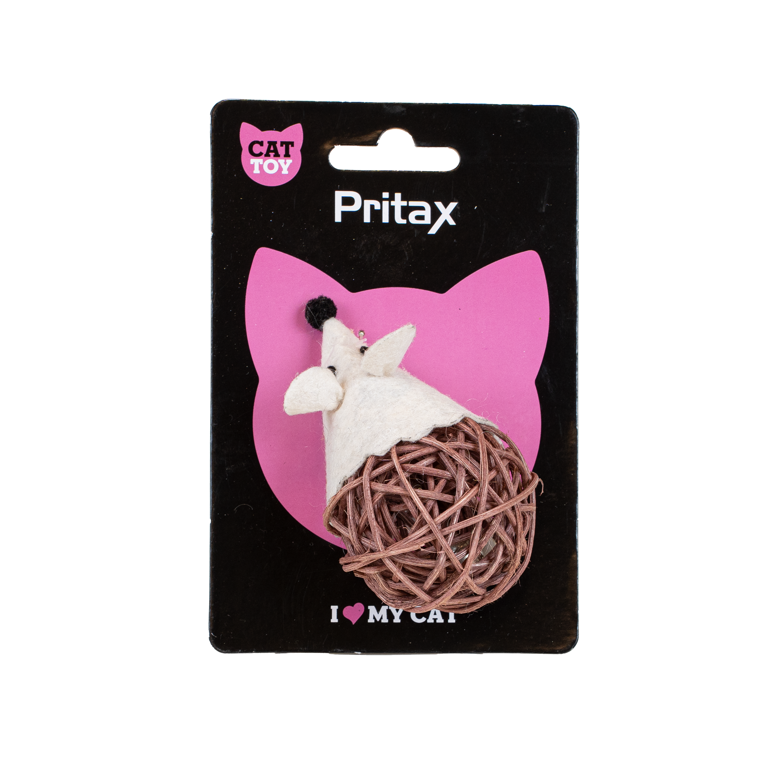 Pritax Katteleke Natural Lilo, 10x5x5cm, Brun