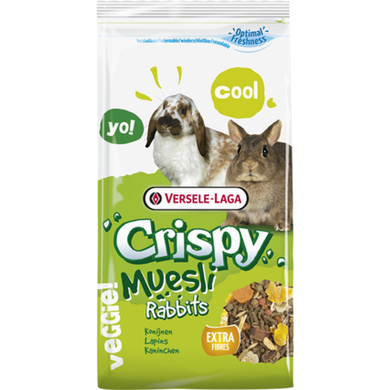 Versele-Laga - Crispy Muesli Kanin 2,75 kg - SmådyrPetXL