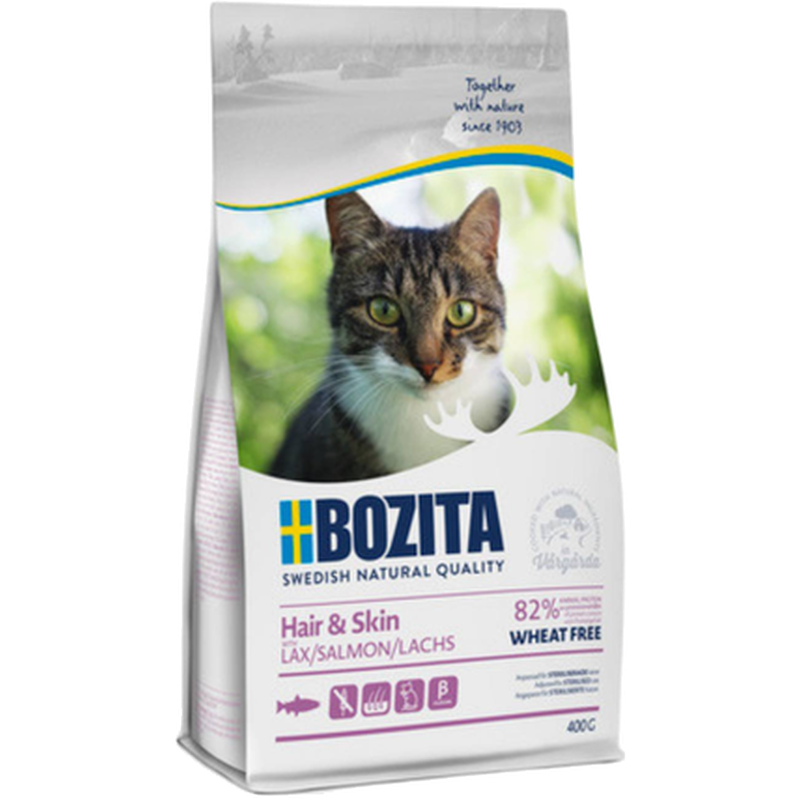 Bozita Katt Feline Hair & Skin Wheat Free Salmon