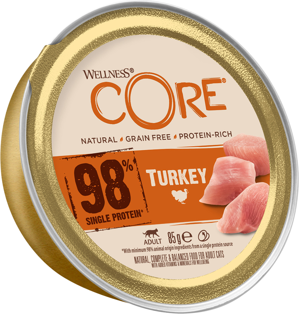 CORE Petfood Cat 98% Turkey Paté