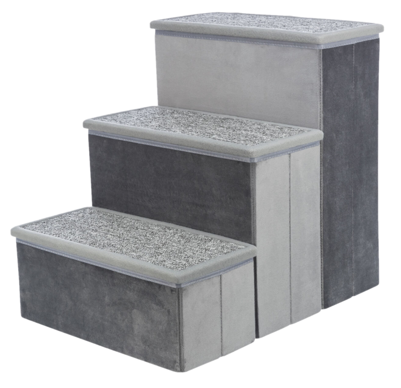 Trixie Hundetrapp med oppbevaring, 34x45x50cm, Grå