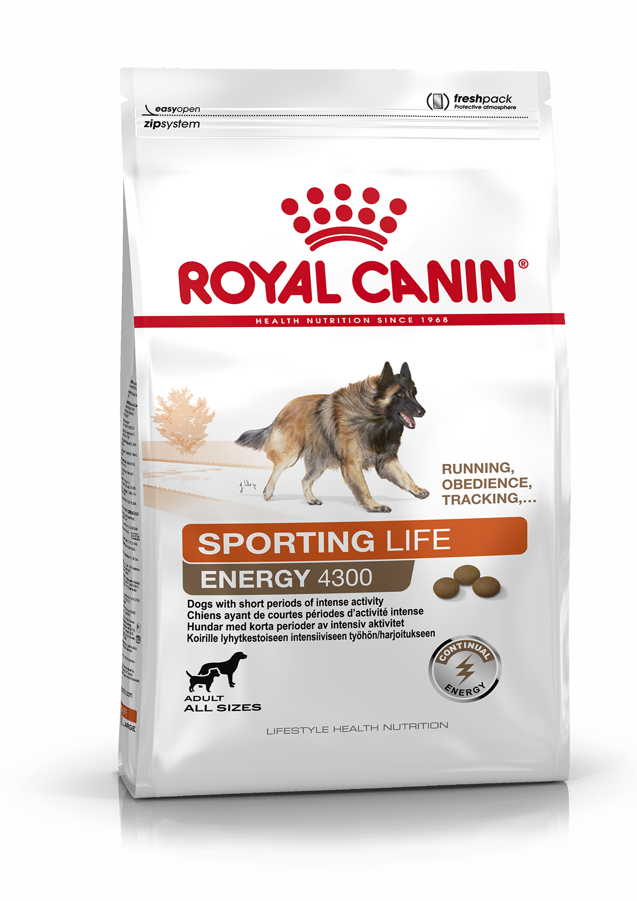Royal Canin Sporting Life Energy 4300 Adult tørrfôr for hunder 15 kg