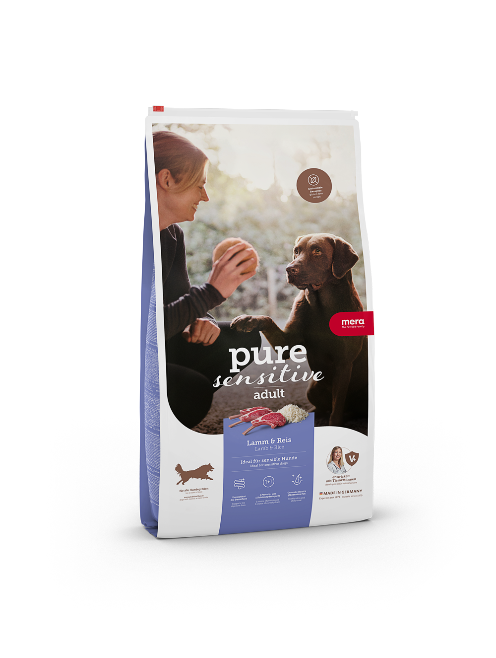 Pure Sensitive Adult lam og ris 12,5 kg