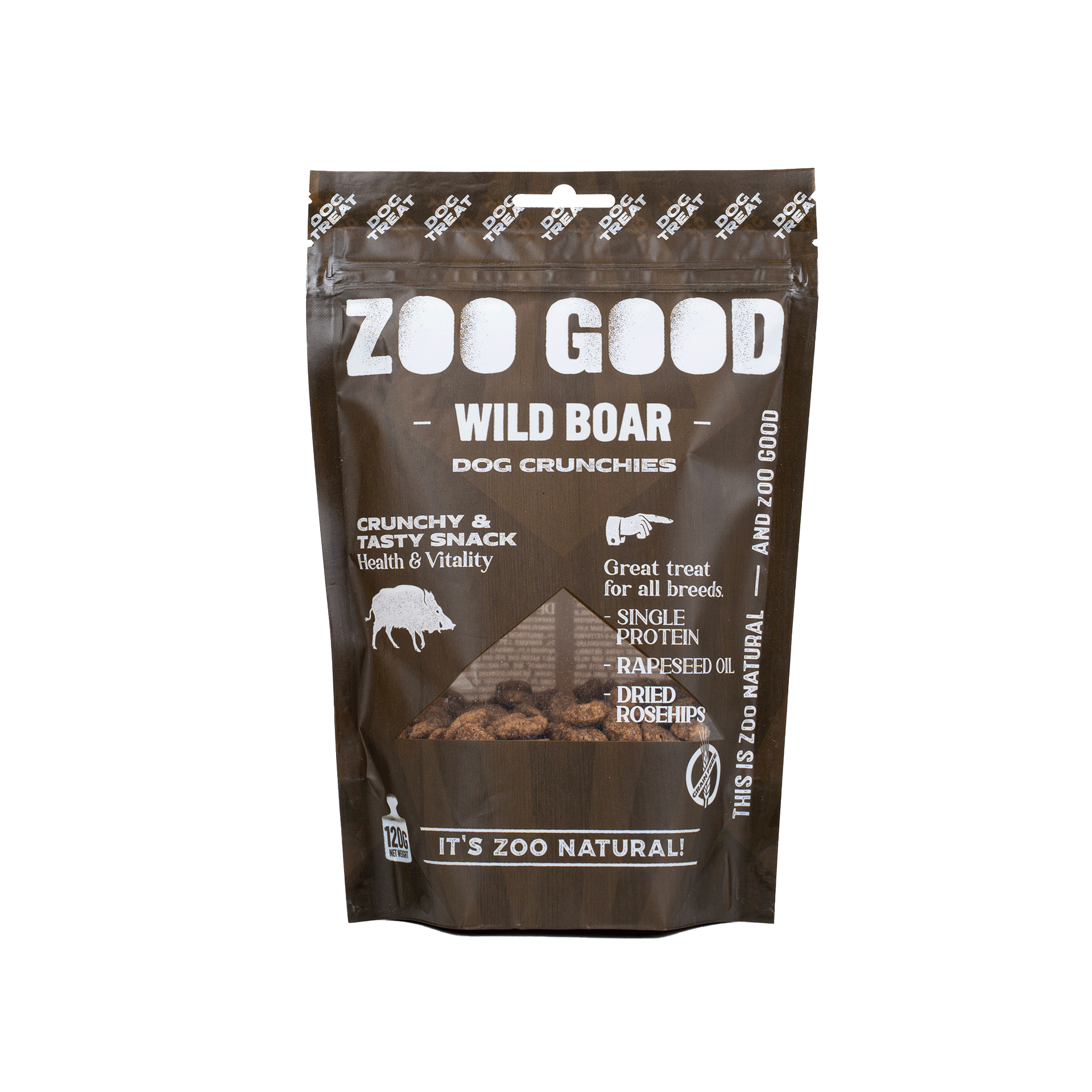 ZOO GOOD Hundegodbiter - Villsvin 120g