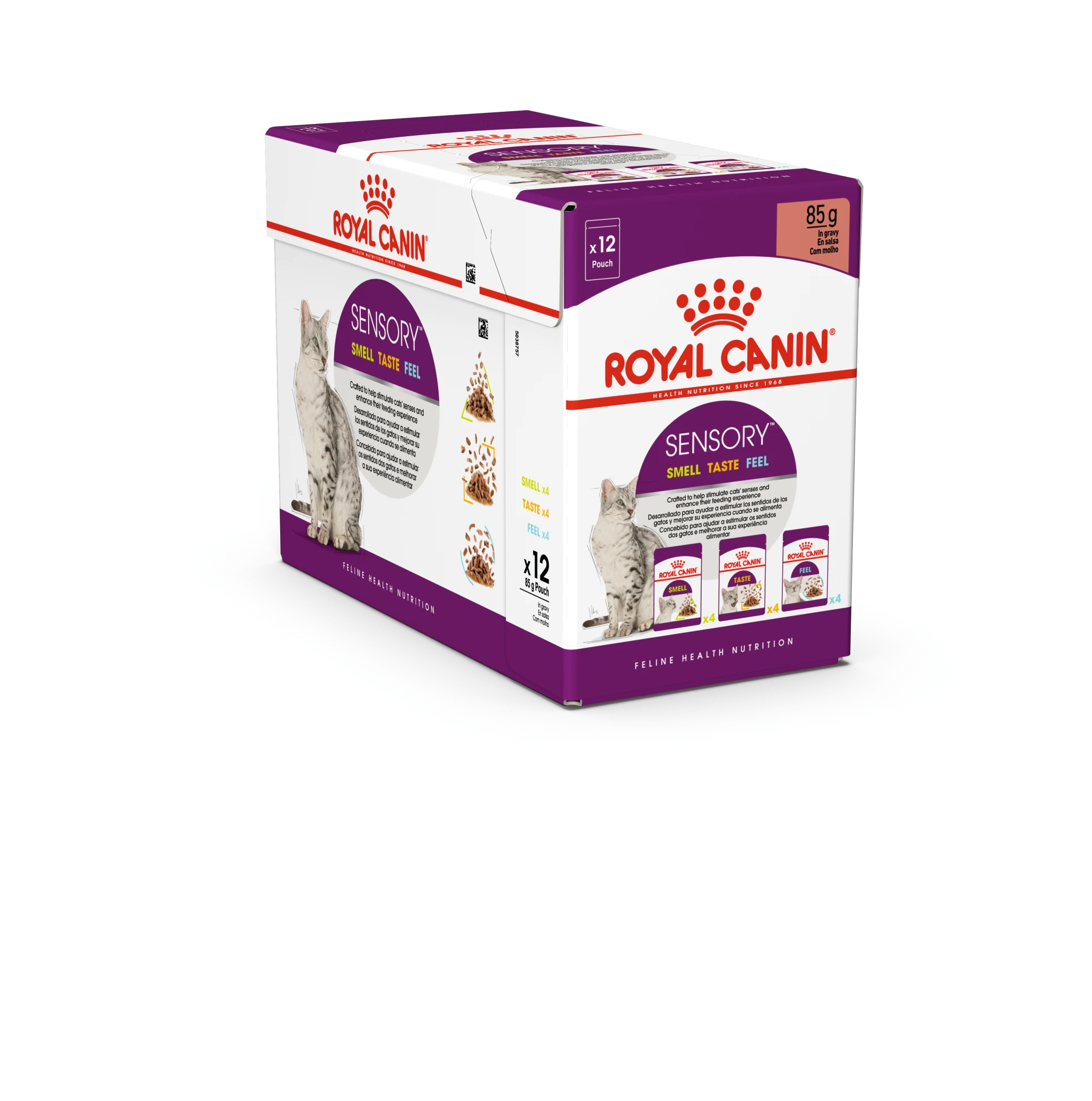 Royal Canin Feline Sensory Blandingsboks Saus 85g x 12 stk