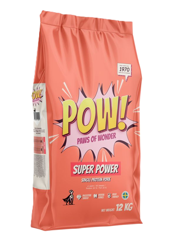 POW! Dog Super Power