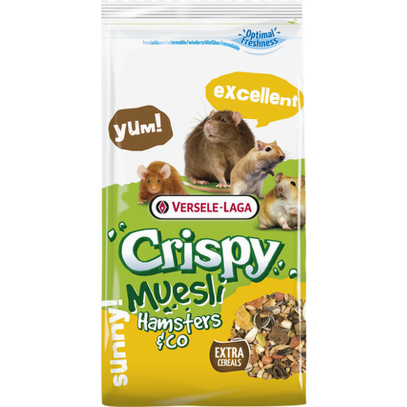 Versele-Laga - Crispy Müsli Hamster & Co 2,75 kg - SmådyrPetXL