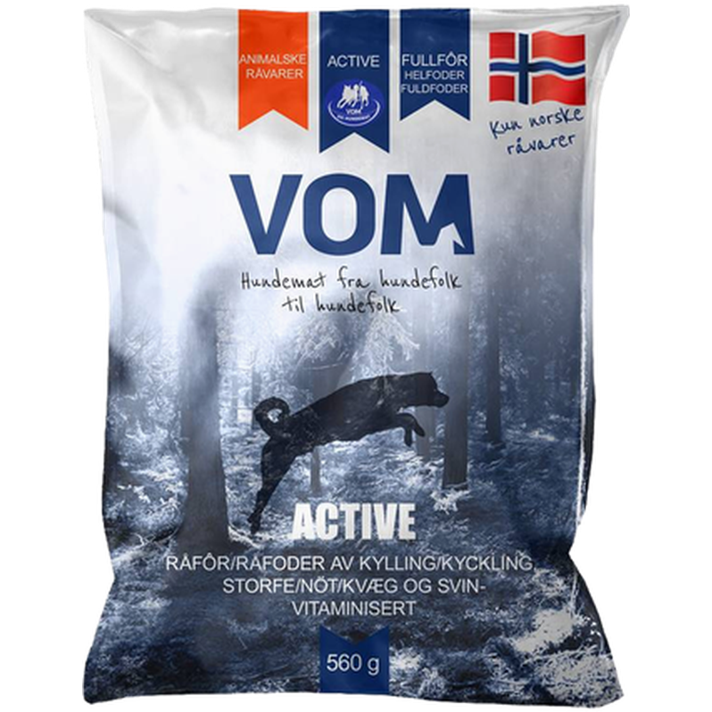 Vom og Hundemat Active Helfoder med Kyckling