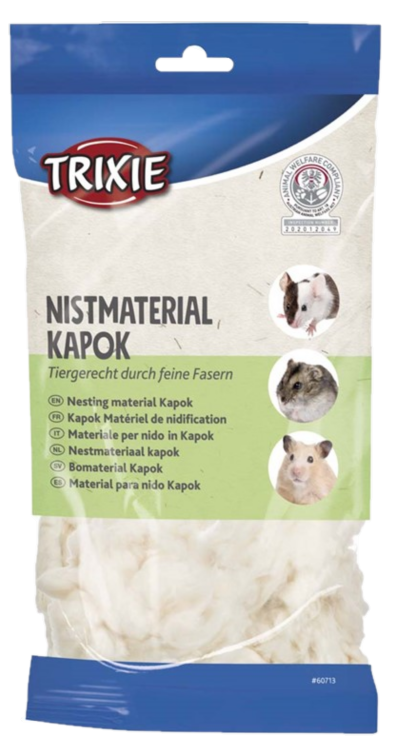 Trixie - Bomullsmaterialet Kapok 40 g - Smådyr - Høy og sandPetXL
