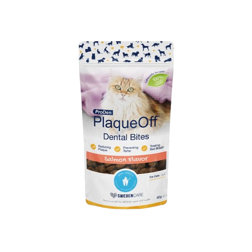 ProDen PlaqueOff® Dental Bites Cat Salmon 60 g