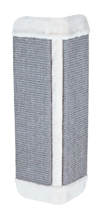 Skrapetavle hjørne lysegrå, 32x60 cm