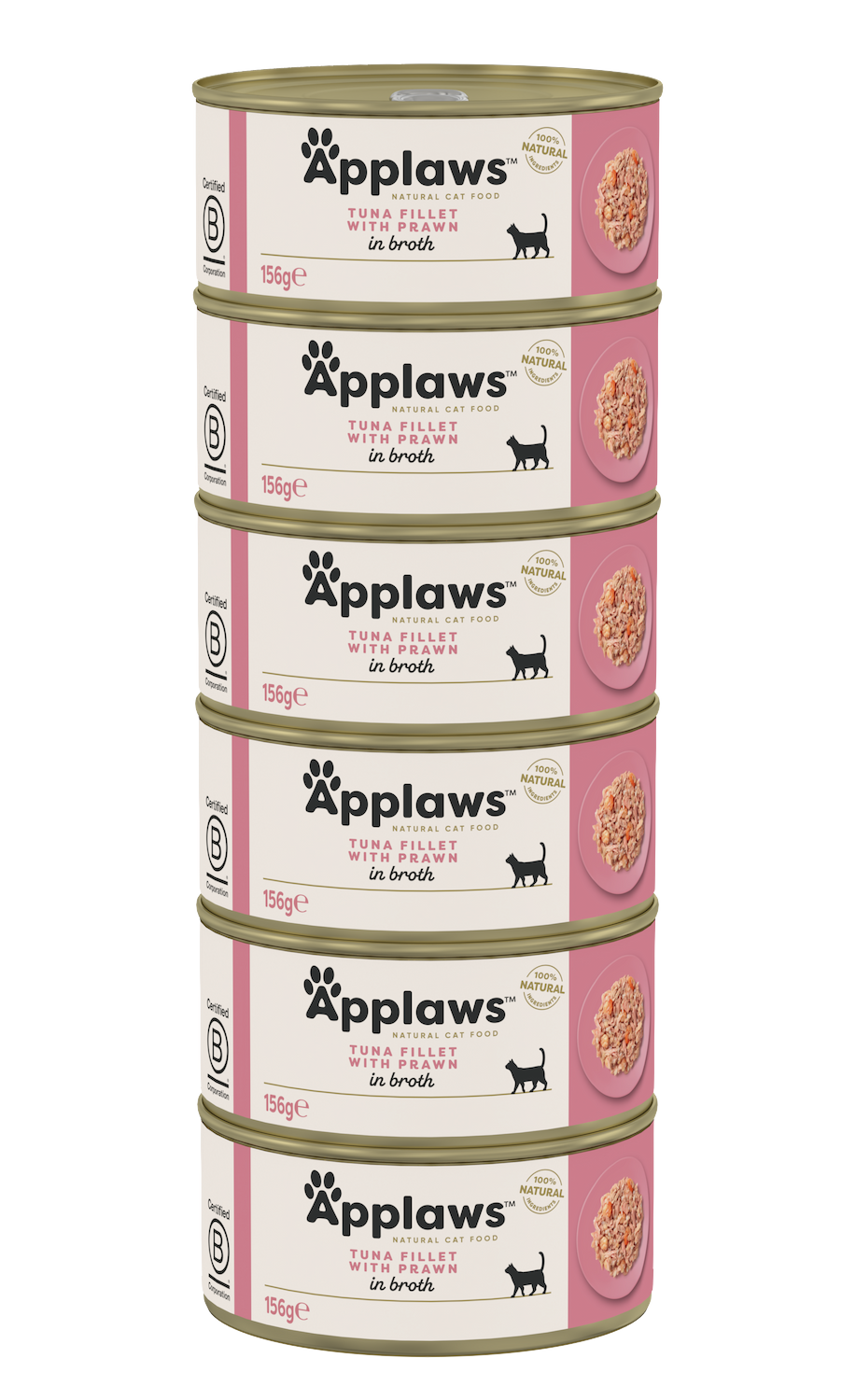 Applaws Cat Tins Tuna Fillet & Prawn