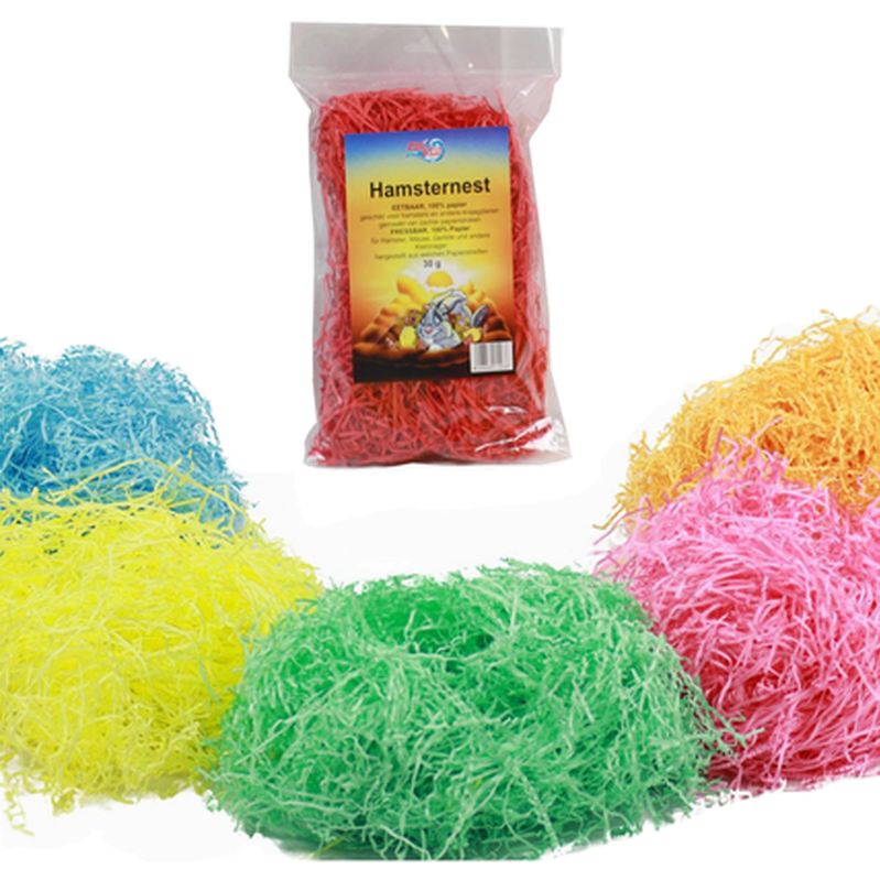 Zoobest Hamster Nest Spiselig 100 % papirblanding 30 g