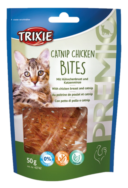 Trixie Premio Catnip kyllingbiter 50 g