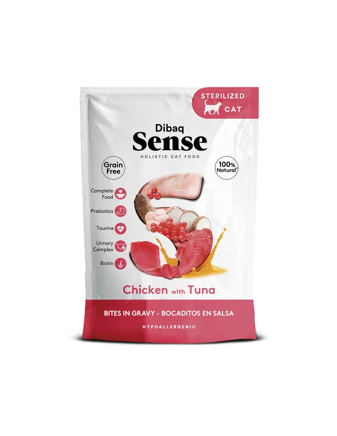 Cat Sense Bites Chicken With Tuna
