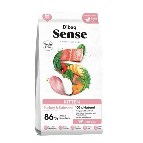 Cat Sense Grain Free Kitten Turkey & Salmon