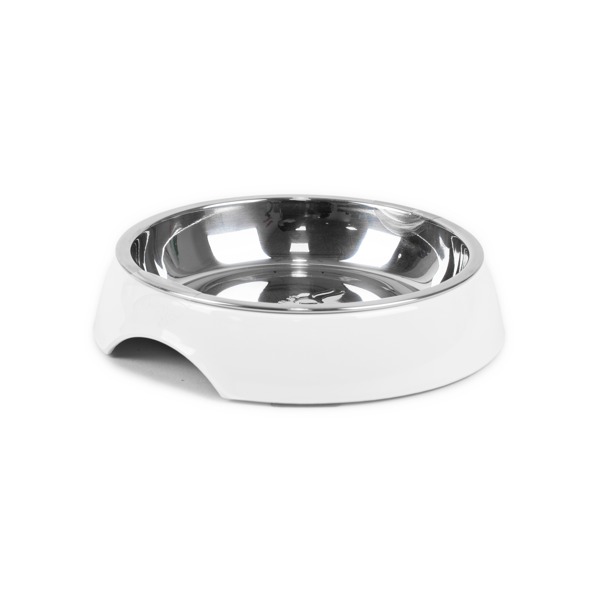 Selected by ZOO Kattmatskål Solid Vit S/M, 200ml, 14x14x3cm