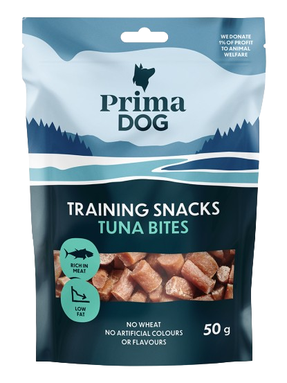 Prima Dog Training Snacks Tunfiskbiter 50 g