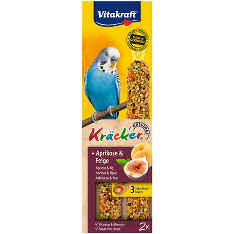 Vitakraft Crackers Parakeet Fruit 2-pakning