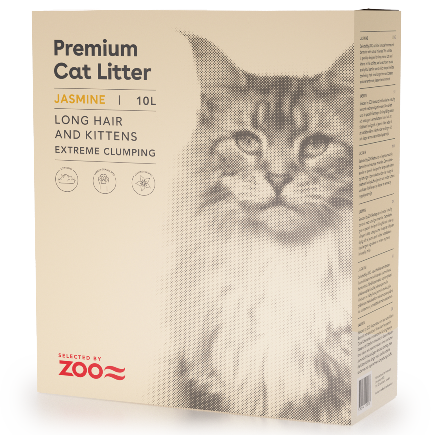 Selected by ZOO Kattesand Jasmine Langhår & Kattunge