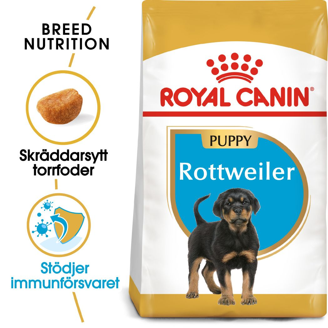 Royal Canin Rottweiler valp tørrfôr for valp 12 kg