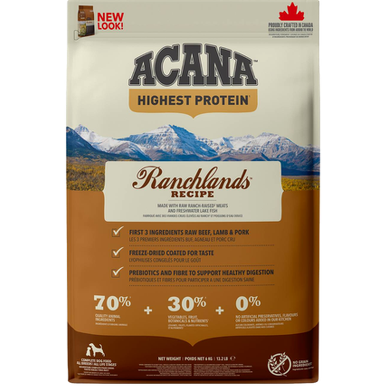Acana Dog Regionals Ranchlands
