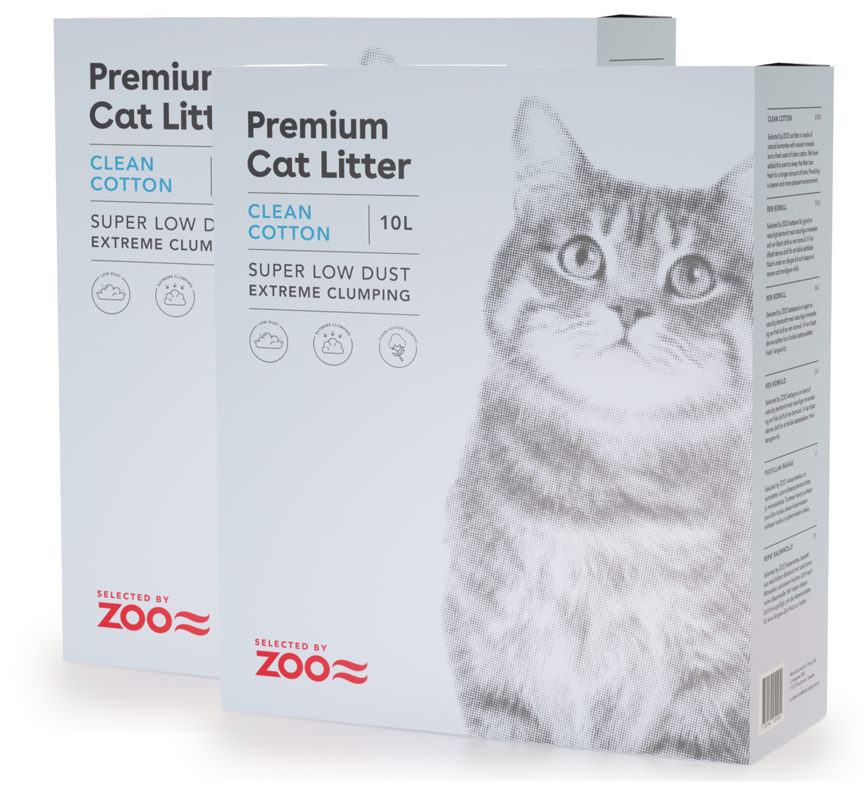 Kattesand Clean Cotton 10L x 2