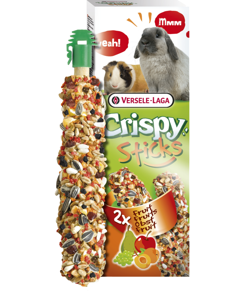 Versele-Laga CrispySticks Kanin-Marsvin Frukt 2-pk. | PetXL