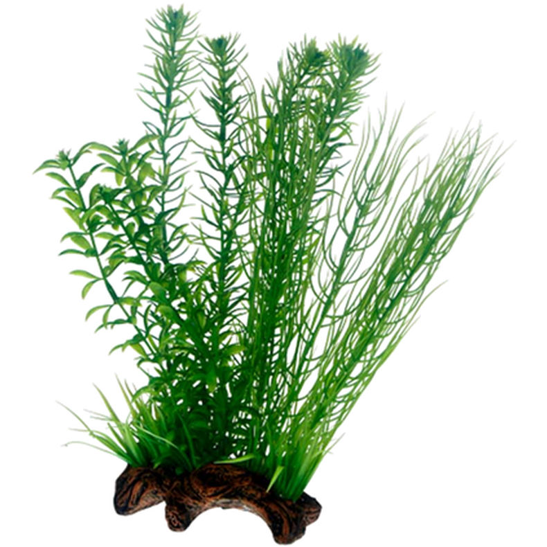 Hobby Flora Root 3 Aquarium Deko - Wurzelnachbildung Mit Kunstpflanzen