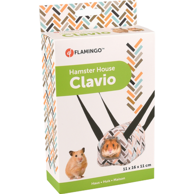 Hamsterhus Clavio Horisontal opphengsmønster 16 cm