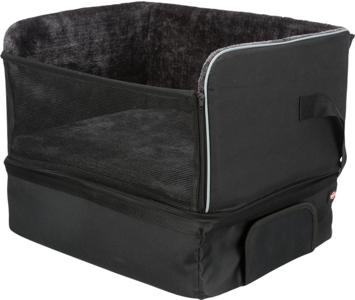 Bilsäte för hund, Svart 45 x 38 x 37 cm