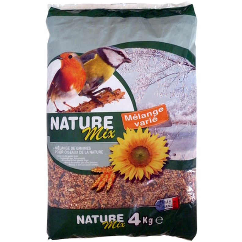 Nature Mix - Villfuglblanding 4 kg - Fugl - FuglefôrPetXL