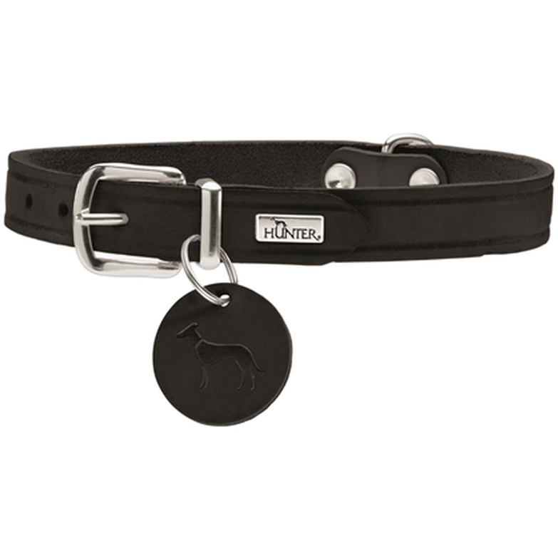 Dog collar Hunter Aalborg Black S/M 37-43 cm