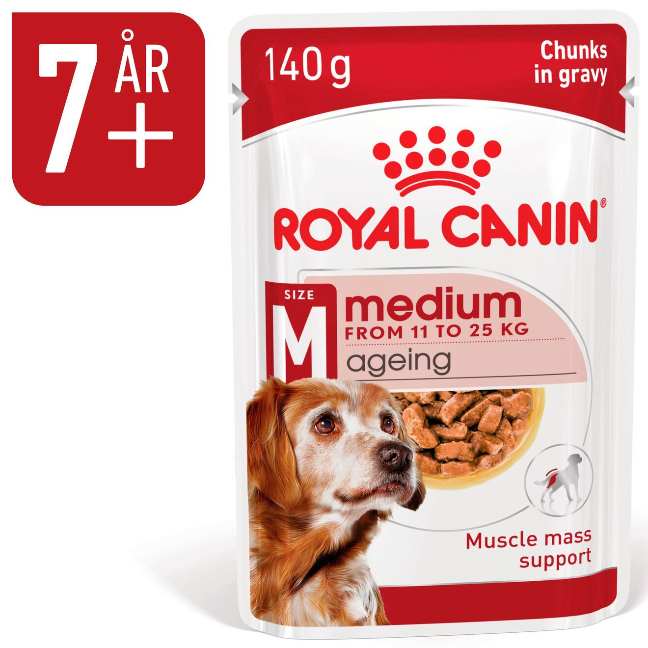 Royal Canin Medium Ageing Gravy 10 x 140 g