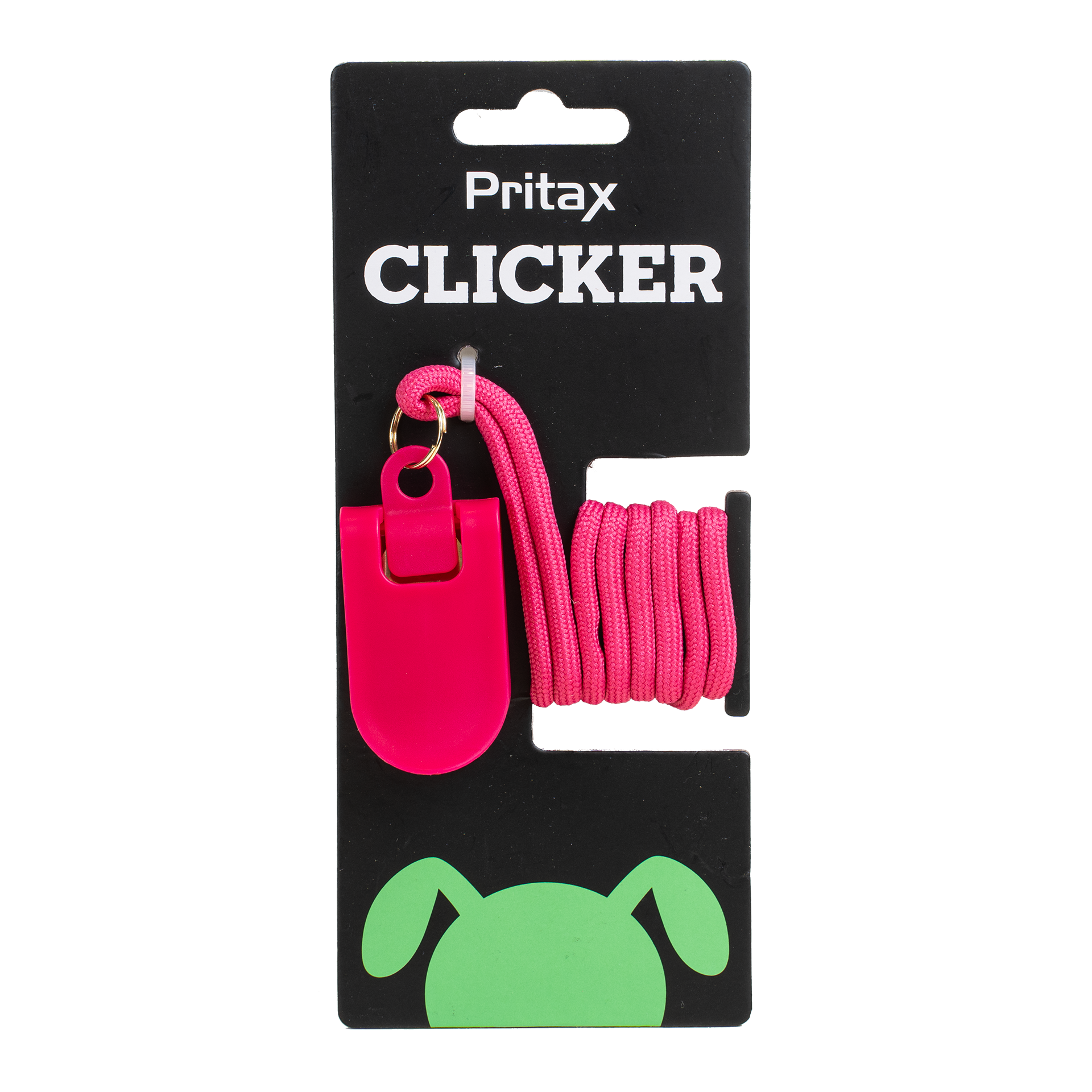 Klikker, 6x3cm, Rosa