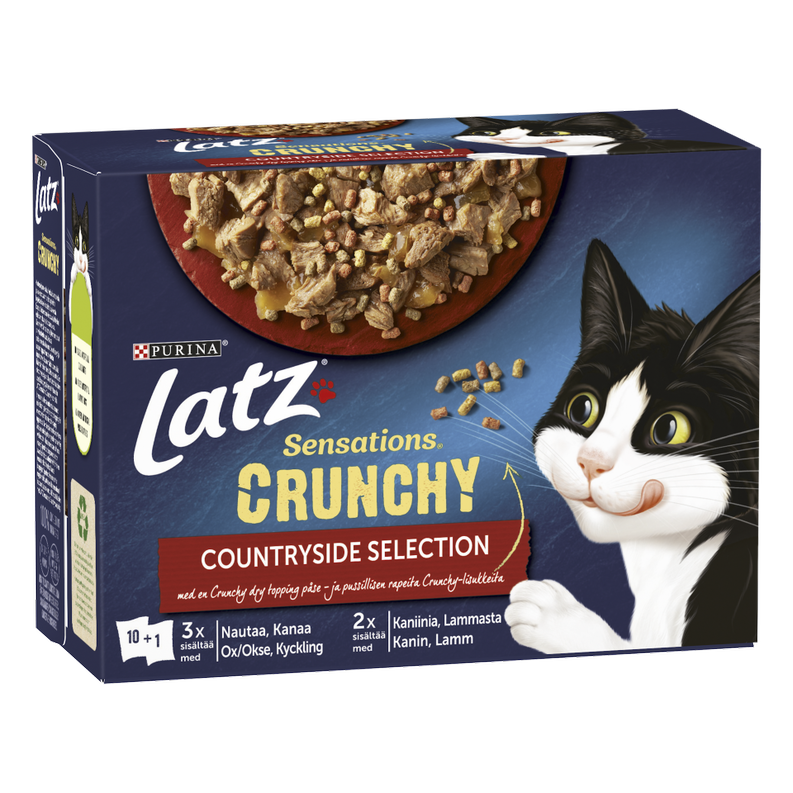 Latz Sensations Crunchy Countryside i gelé 10x85 g
