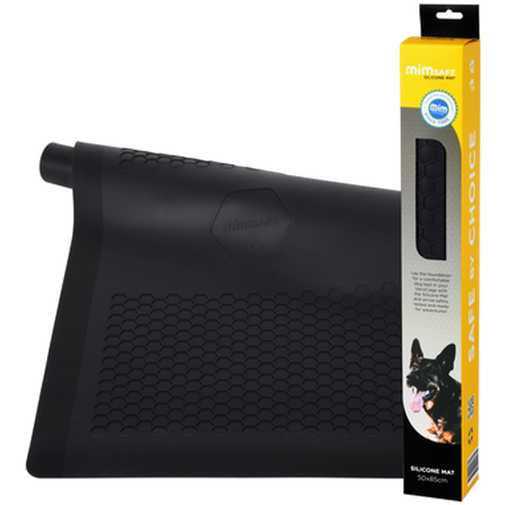 Silikonmatte - Silikonmatte svart 85 x 50 cm