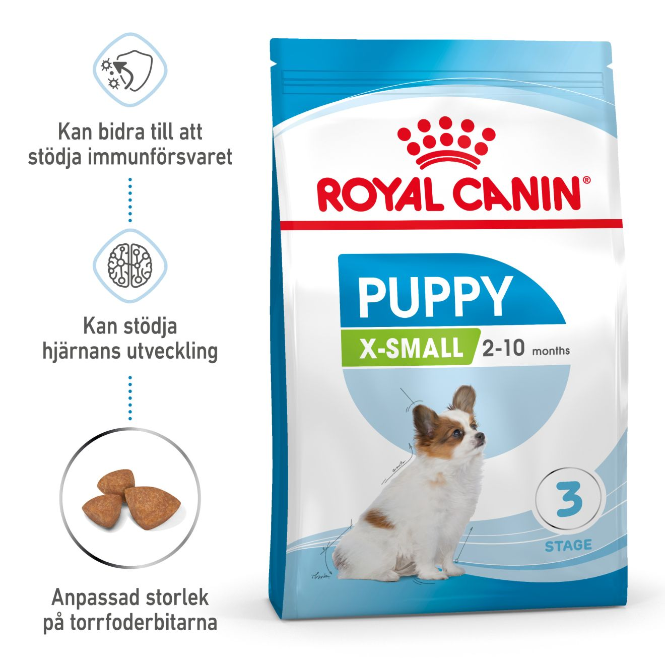 Royal Canin X-Small Puppy tørrfôr for valper