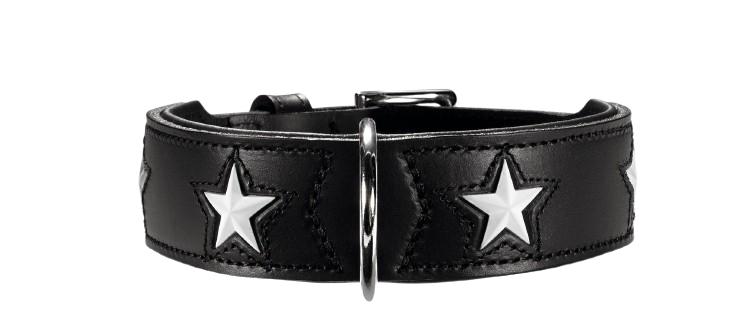 Halsbånd Magic Star i okselær, svart