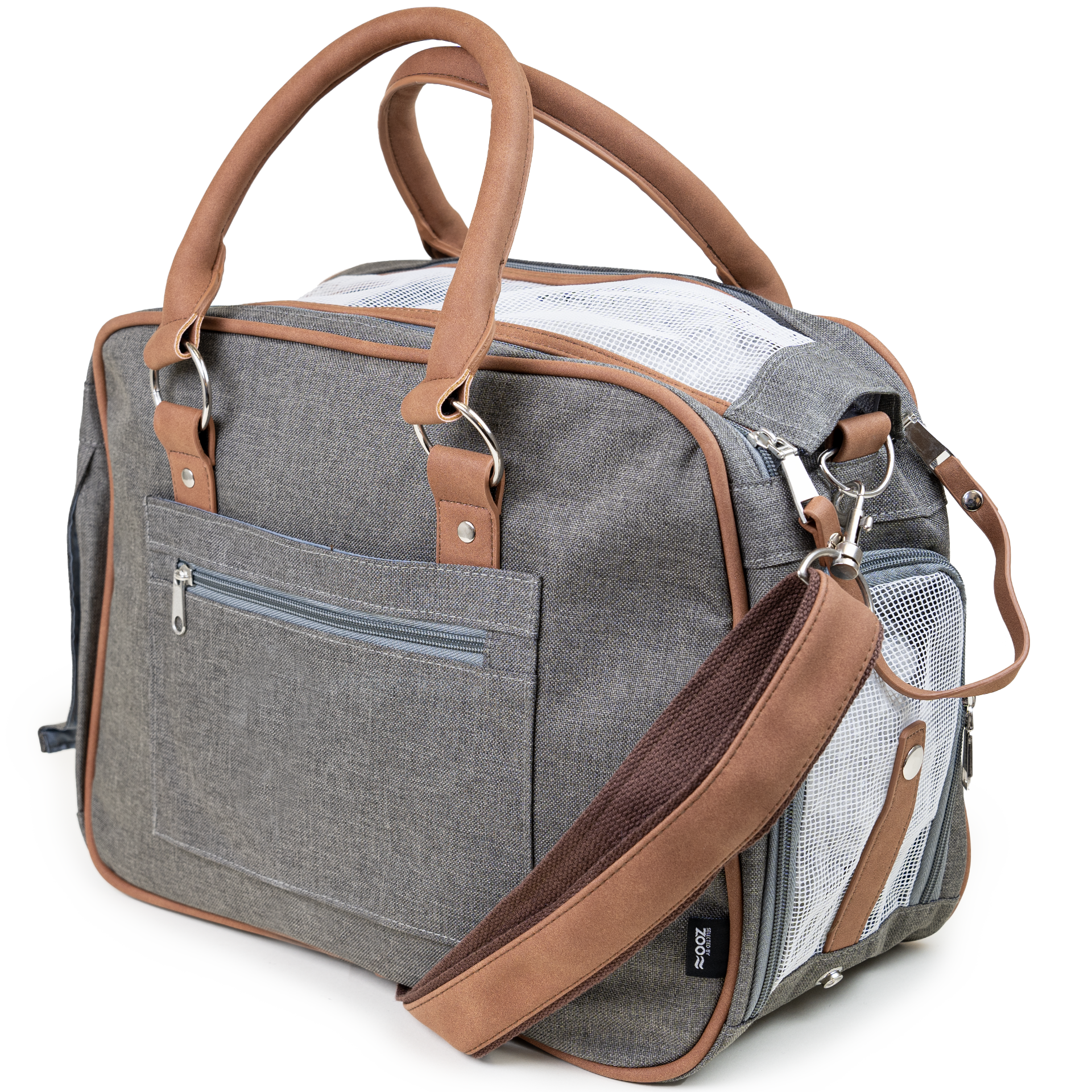 Selected by ZOO Bæreveske Ella, 40x20x28cm, Grå