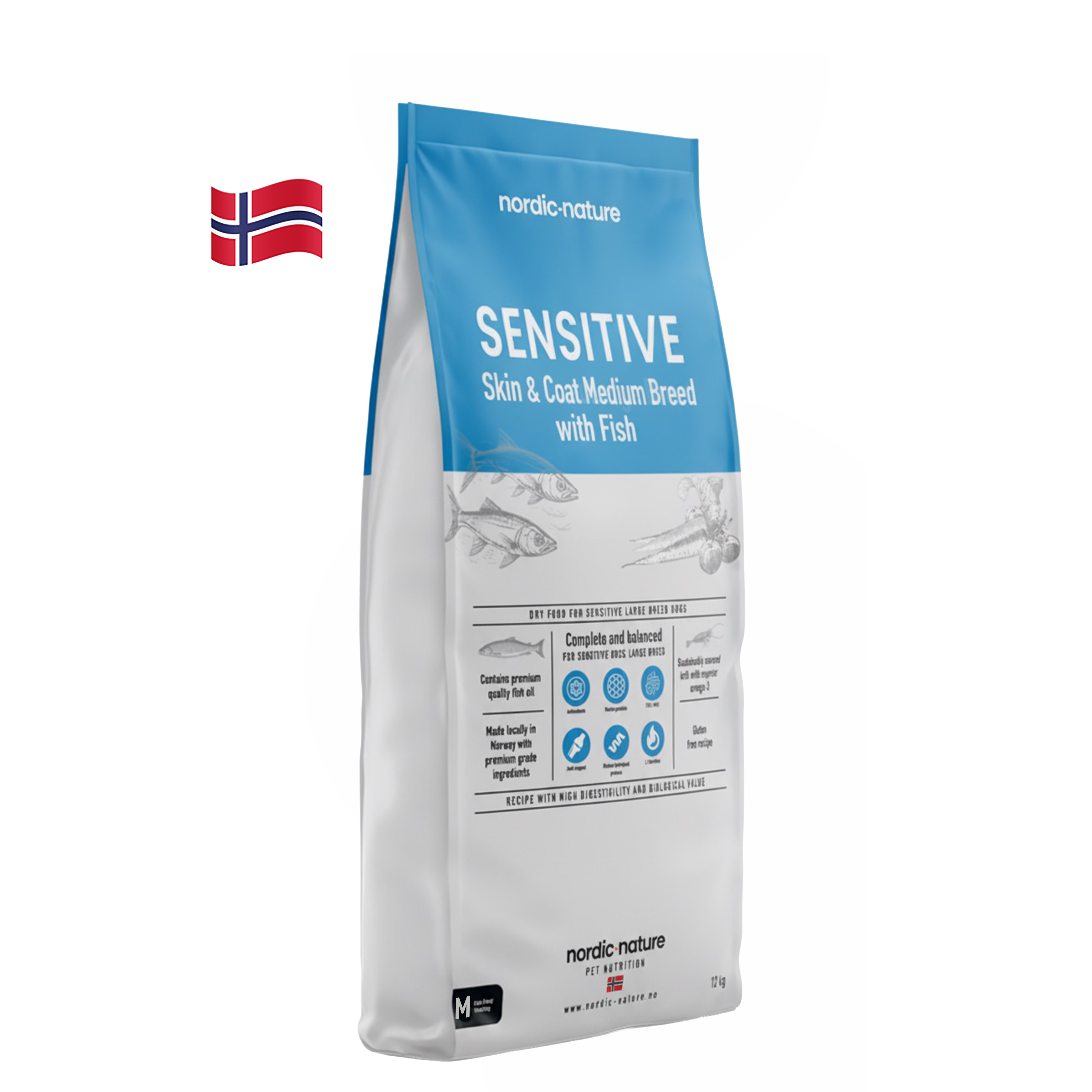 Sensitive Skin & Coat Fish Medium Breed