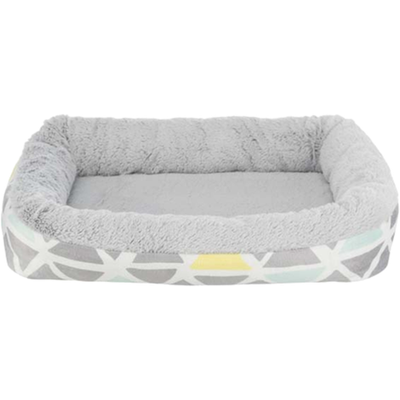Trixie - Bunny Cuddly Bed Cuddly Plush Grey 30 x 6 x 22 cm - Smådyr - Bur og luftegård - SårpleiePetXL