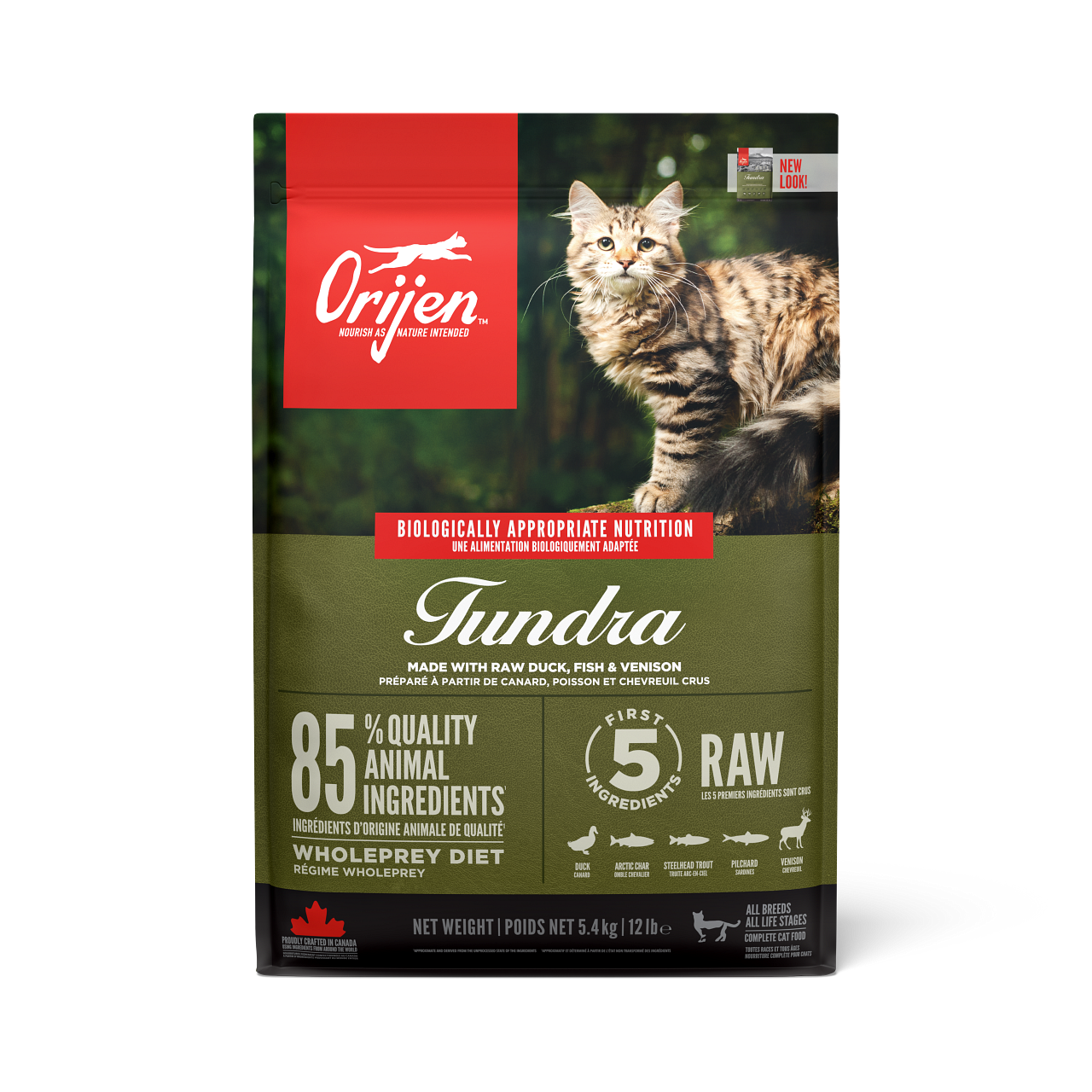 Orijen Cat Tundra Grain Free - tørrfôr til katter