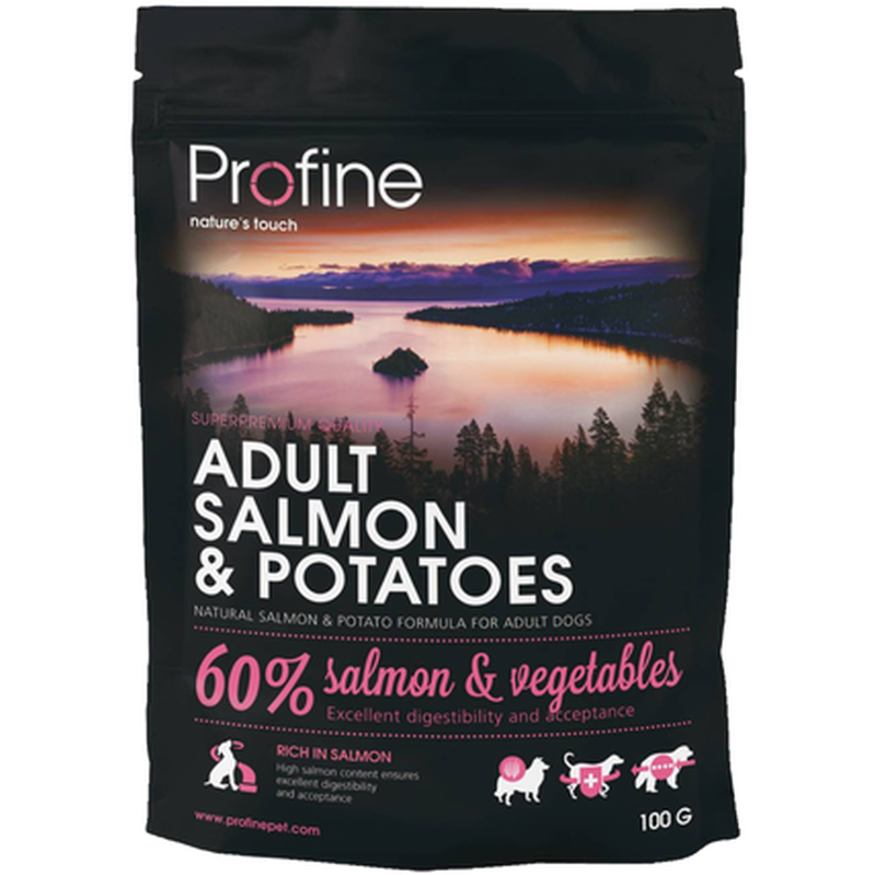 Profine Tørrfôr for hunder Adult Laks & Poteter