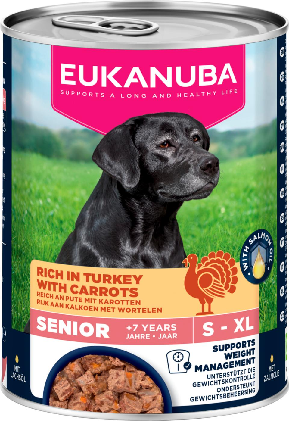Eukanuba Dog Senior Turkey with Carrots 400 g