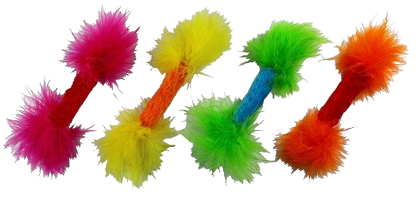 Fjäderrulle med kattmynta Mix färg